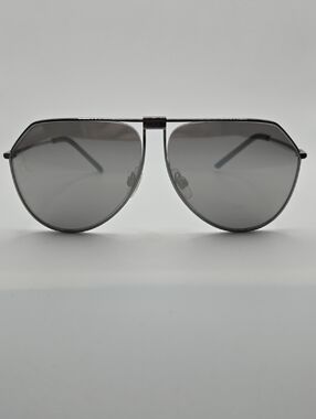 Dolce And Gabbana Grey Aviator Sunglasses Unisex